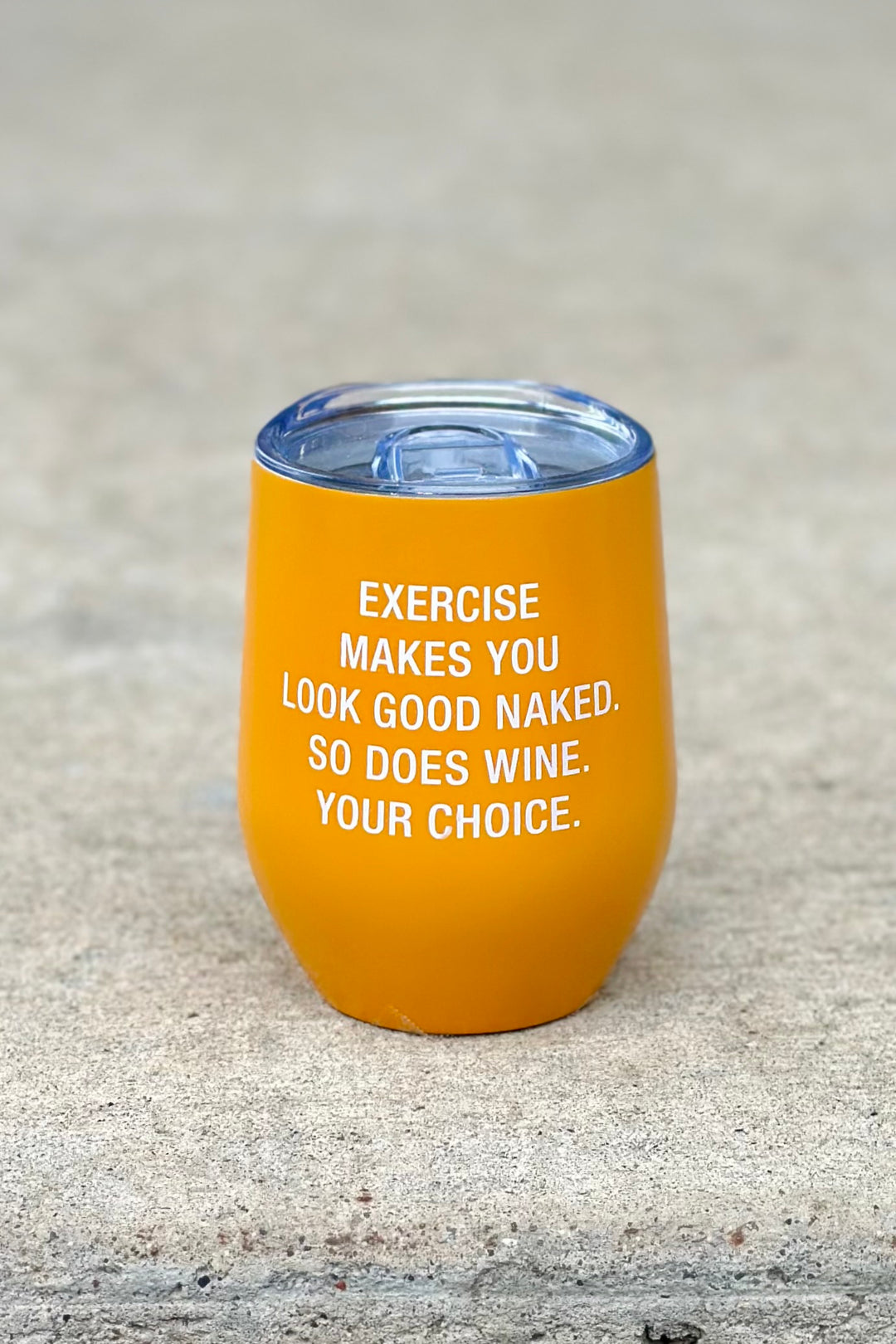 Exercise Thermal Wine Tumbler