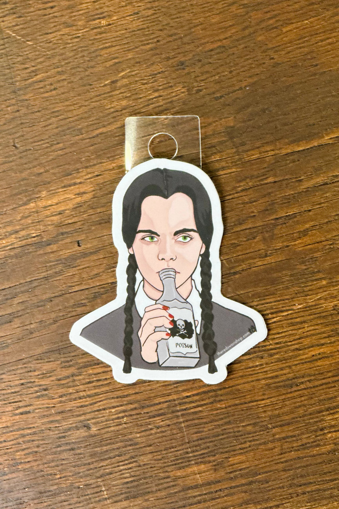 Wednesday Addams Vinyl Sticker