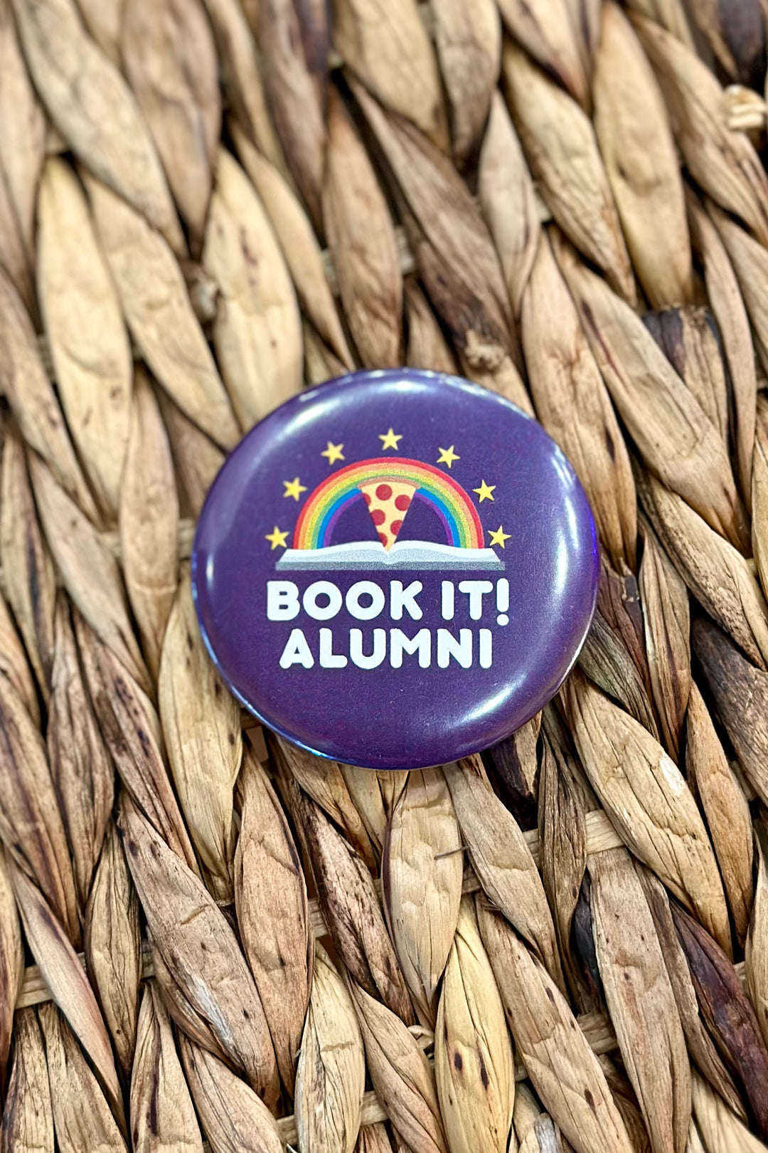 Book It! Alumni Pinback Button