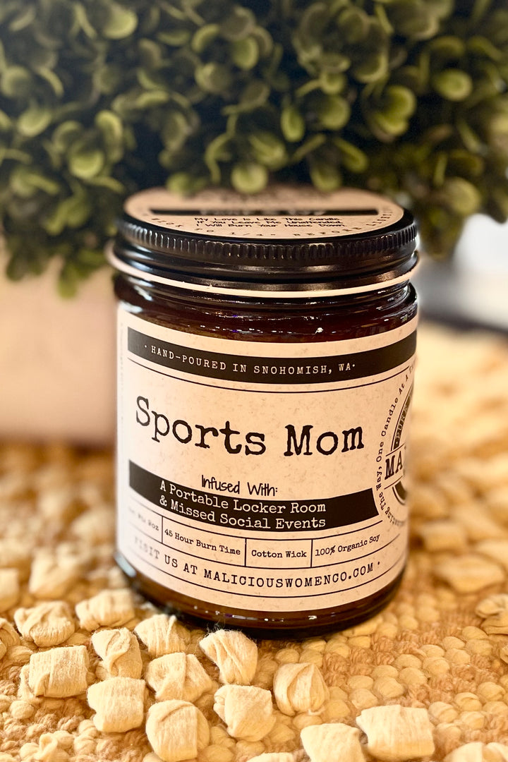 Sports Mom Candle