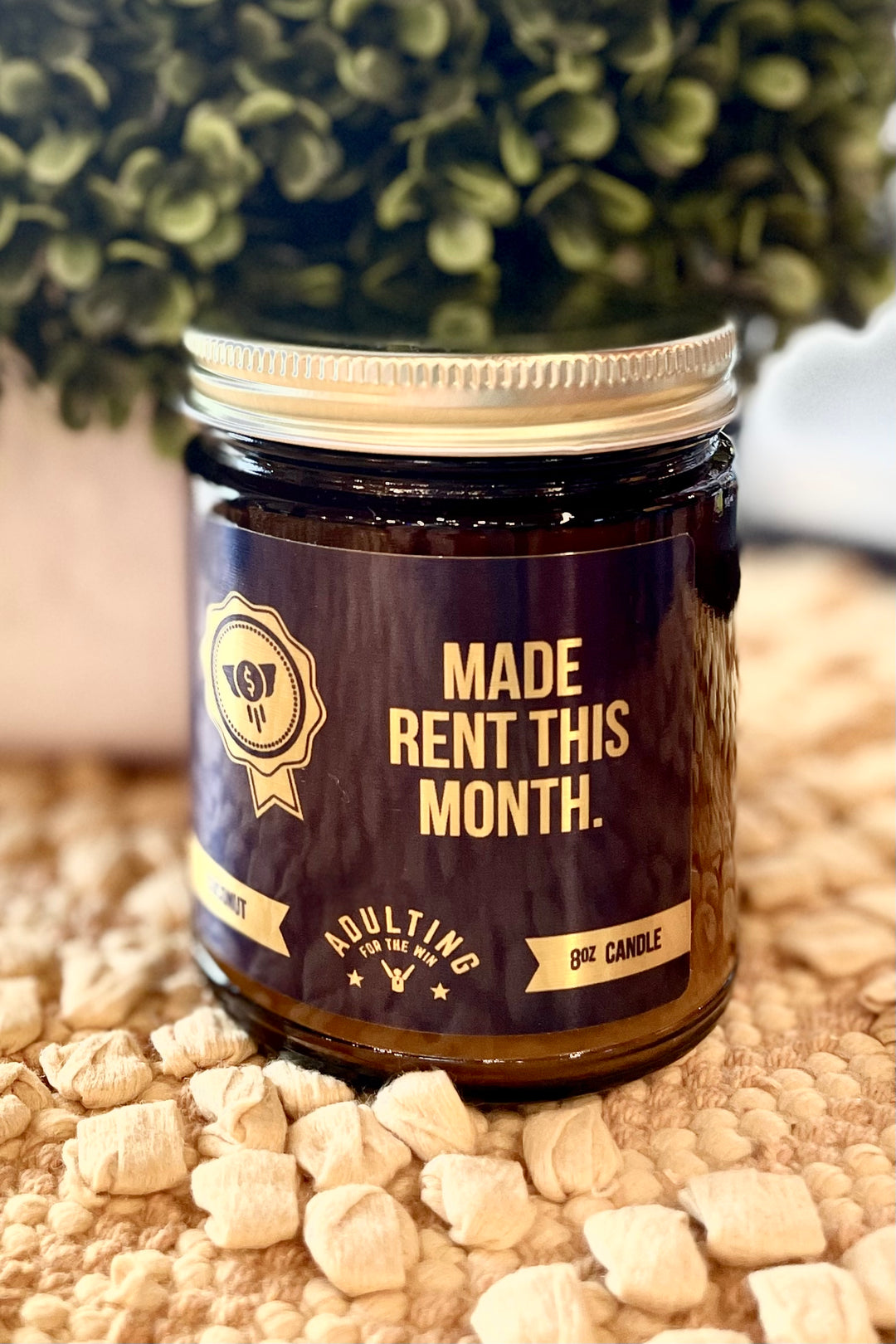 Made Rent This Month - Candle