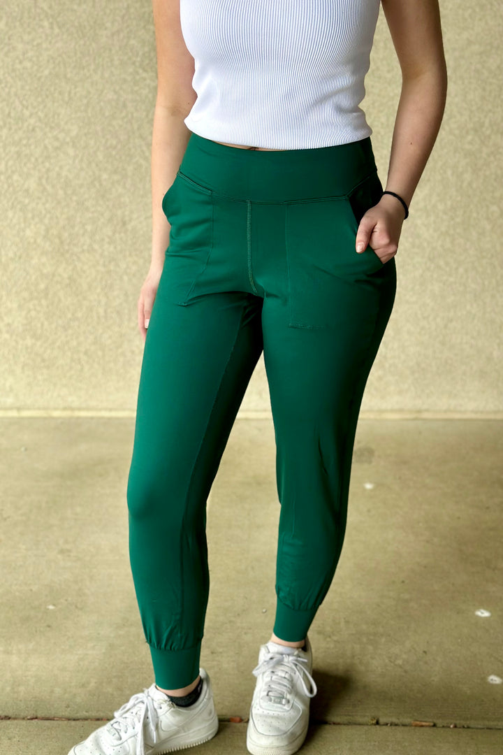 Ivy Active Joggers - Forest Green