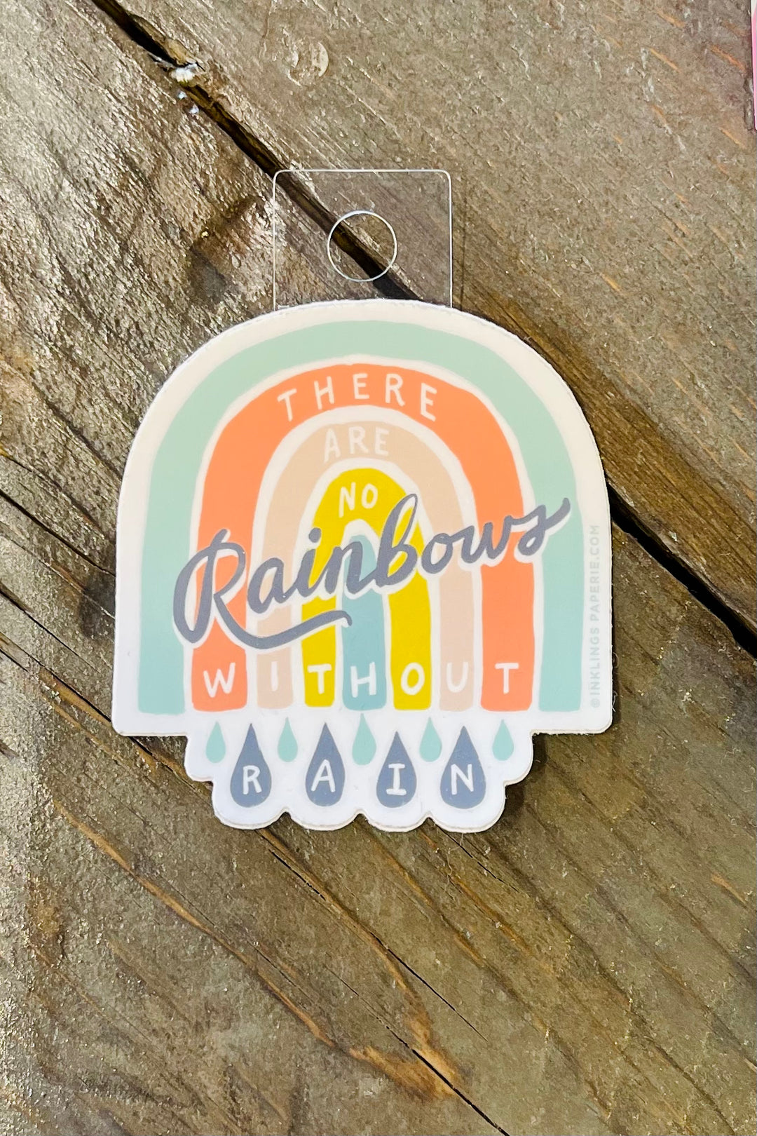 No Rainbows Sticker