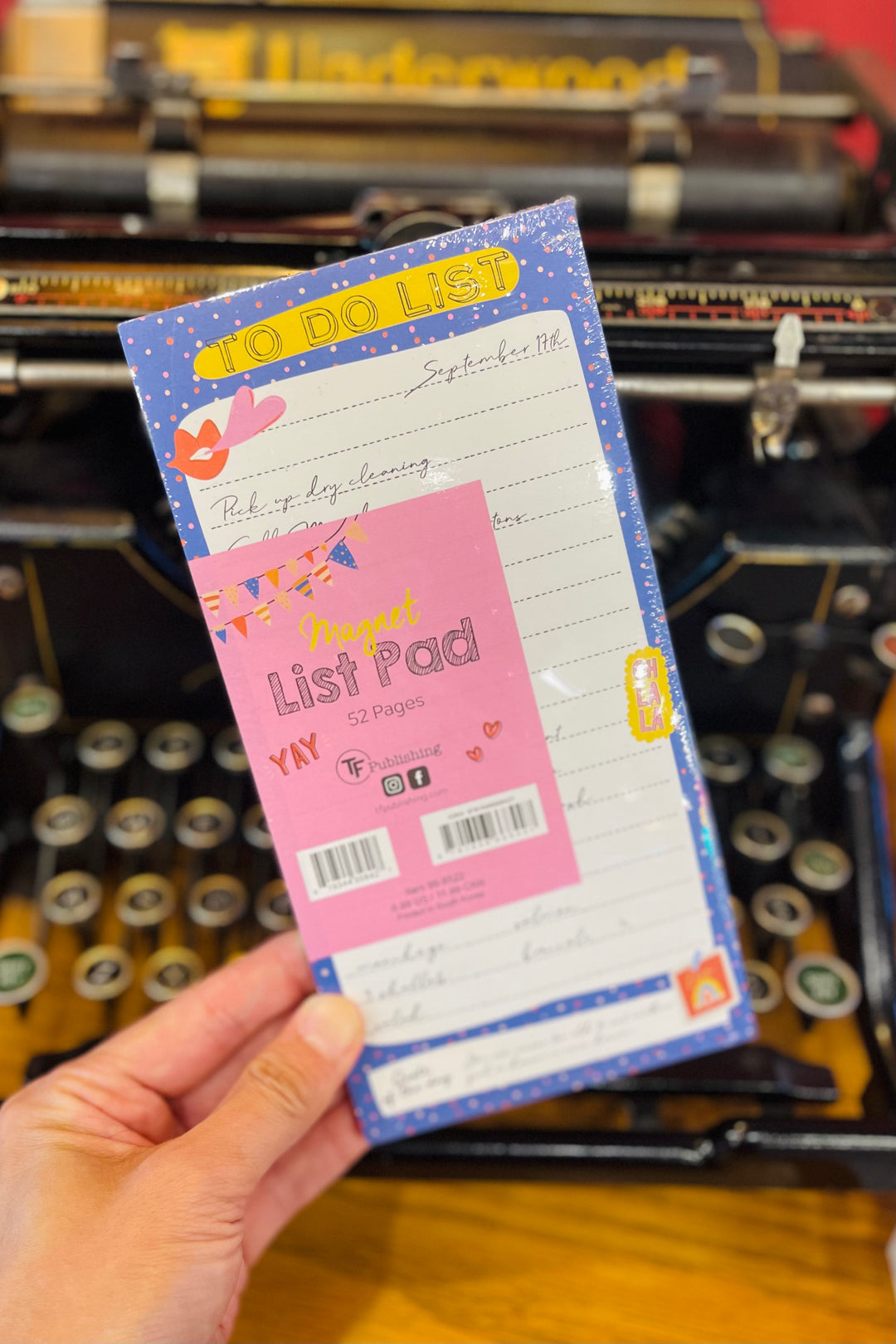Blue La La Magnetic List Pad