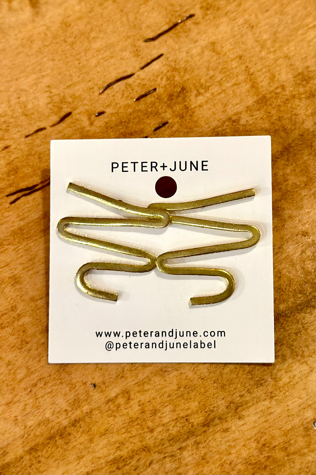 Zig Zag Earrings by Peter and June