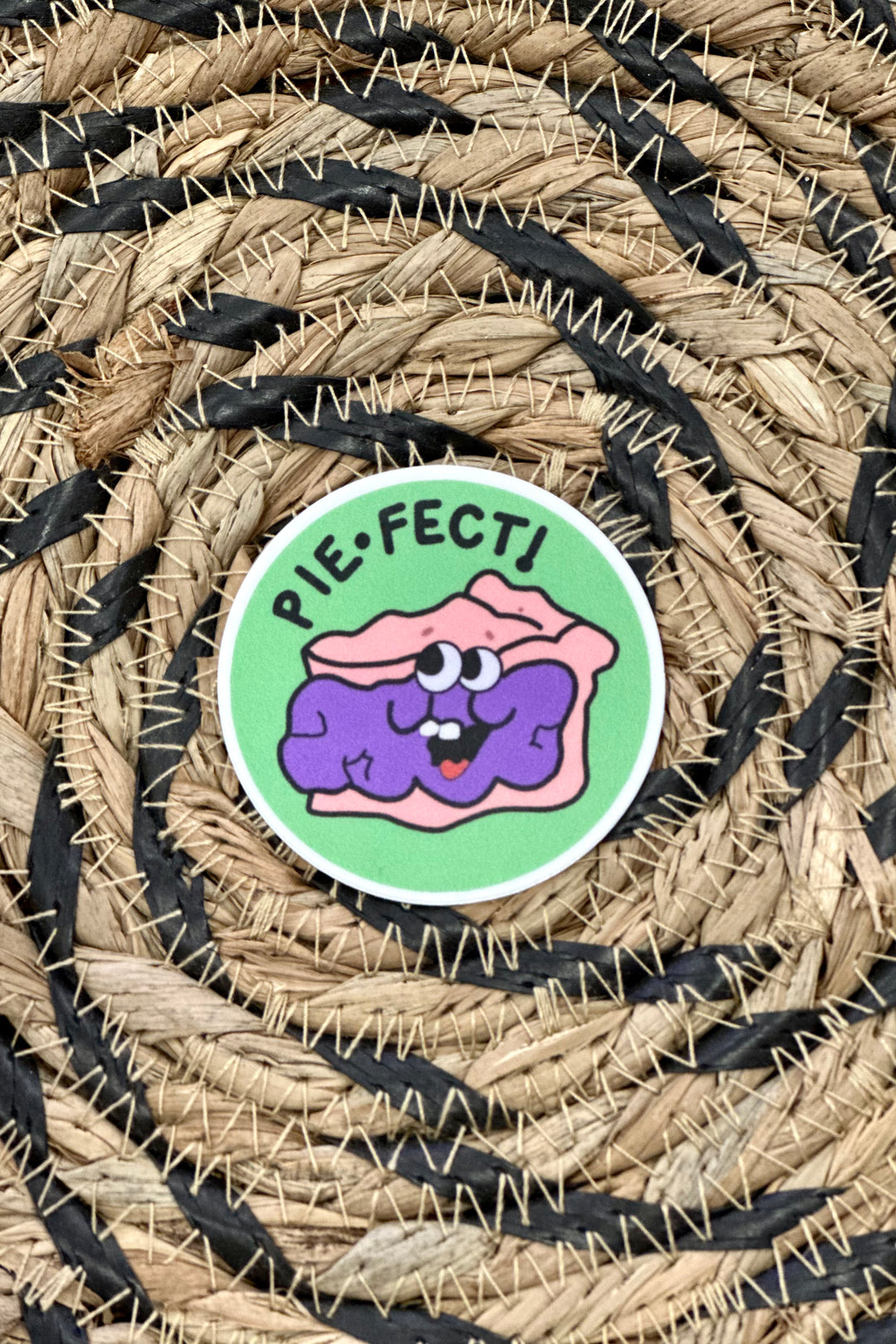 Vintage 80's Kids: Pie-fect Pie Sticker