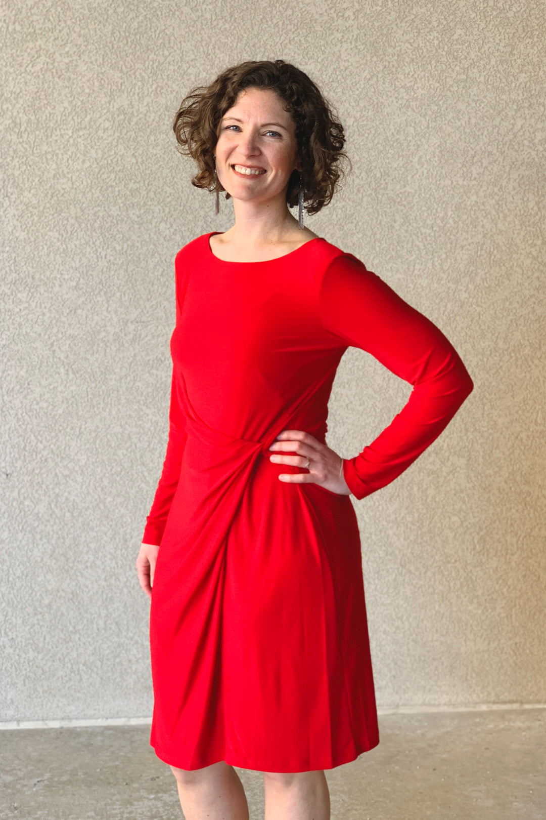 Ruby Long Sleeve Dress | (Size XL)