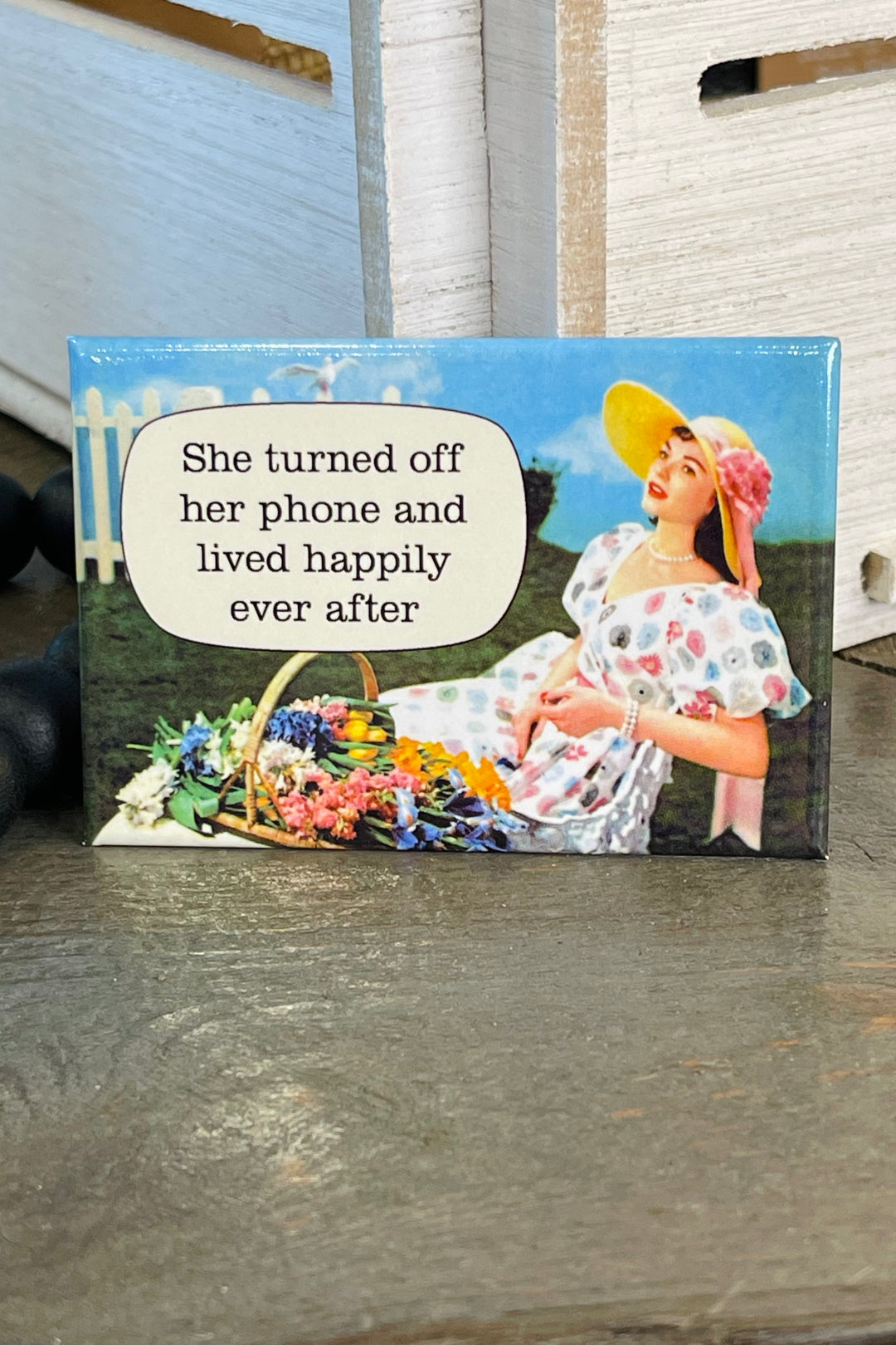 MAGNET: Turned Off Her Phone