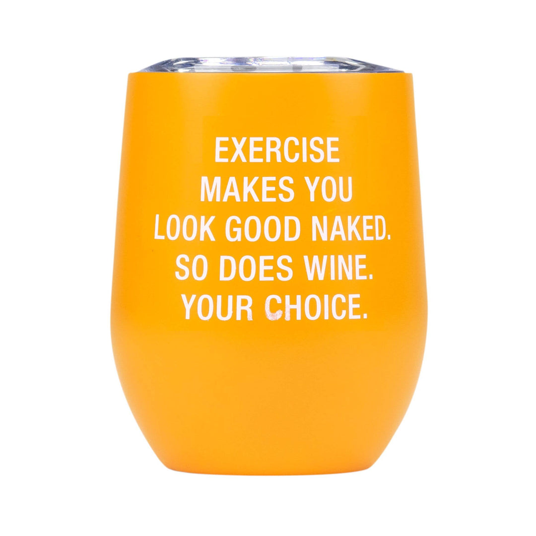 Exercise Thermal Wine Tumbler