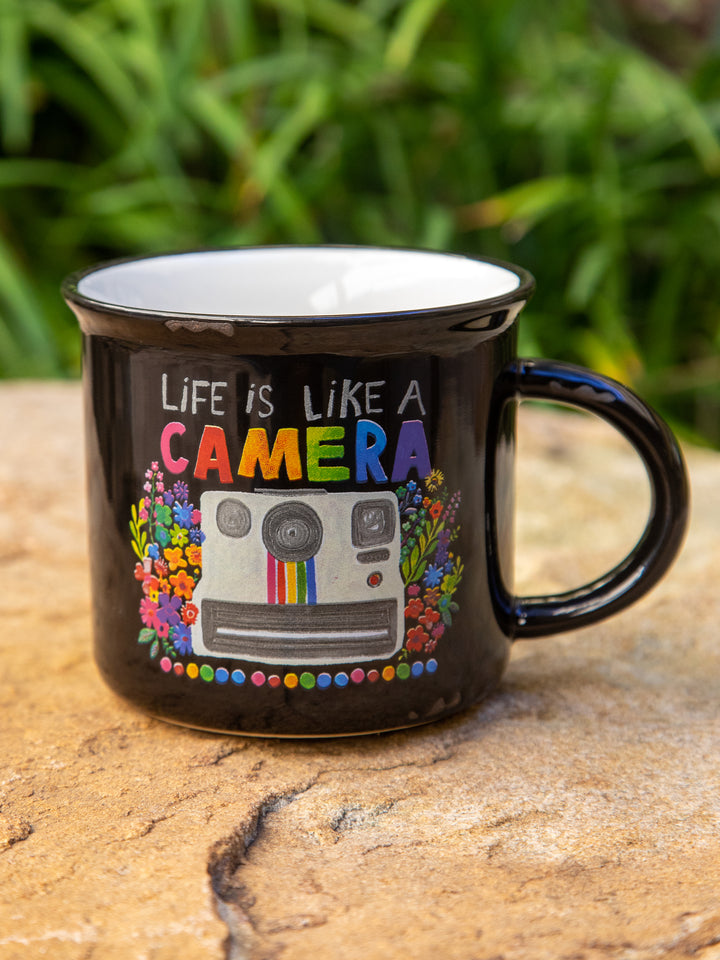 Camp Mug - Life is Like a Camera