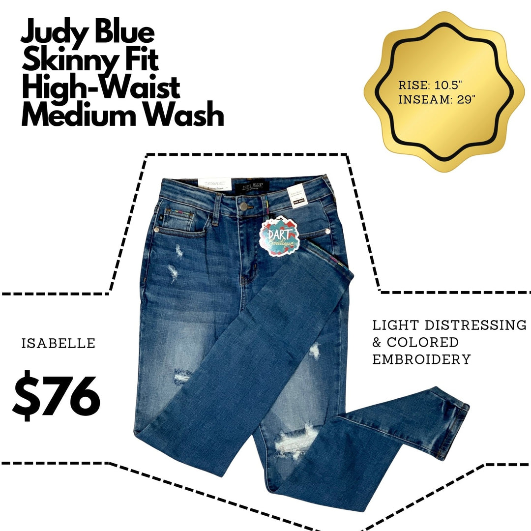 Isabelle Judy Blue Jeans | (Size 0/24)