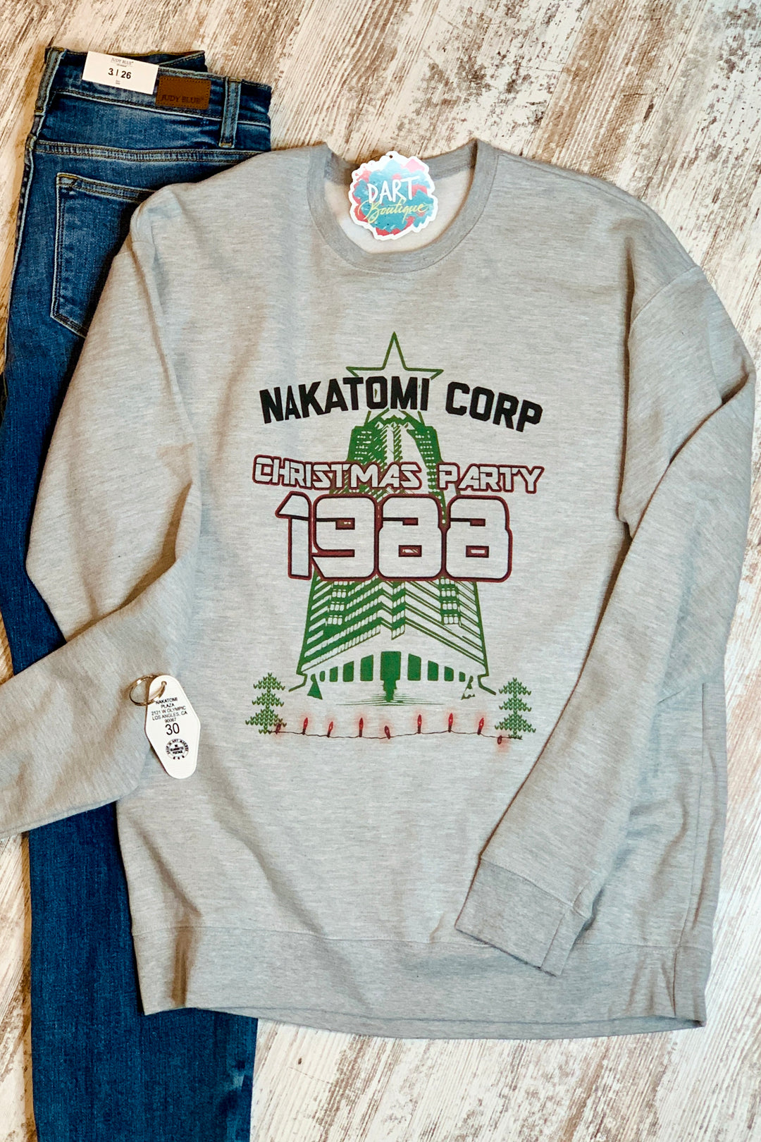 Nakatomi Die Hard Christmas Sweatshirt | (Size 2X)