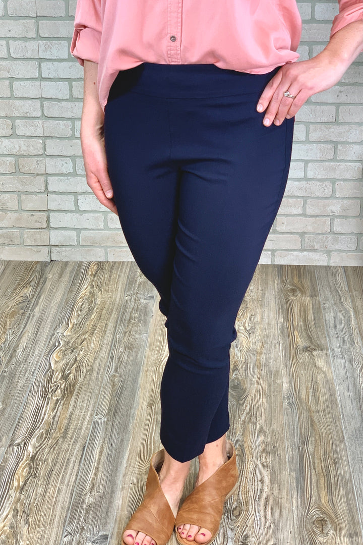 Erica Dress Pants - Navy | (Size XS)