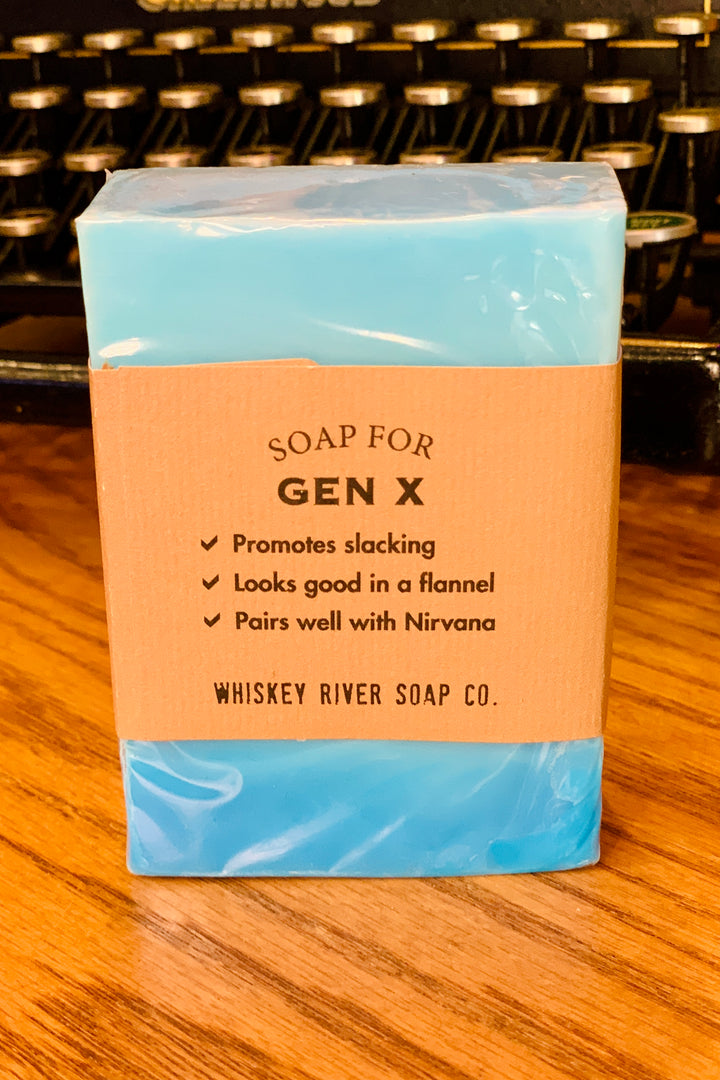 Whiskey River Bar Soap - Gen X