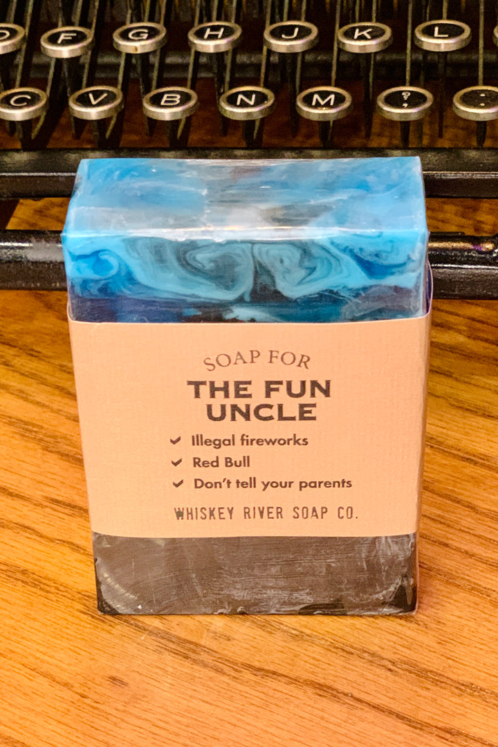 Whiskey River Bar Soap - The Fun Uncle