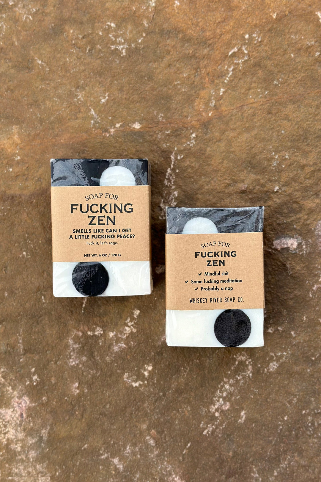 Whiskey River Bar Soap - Fucking Zen