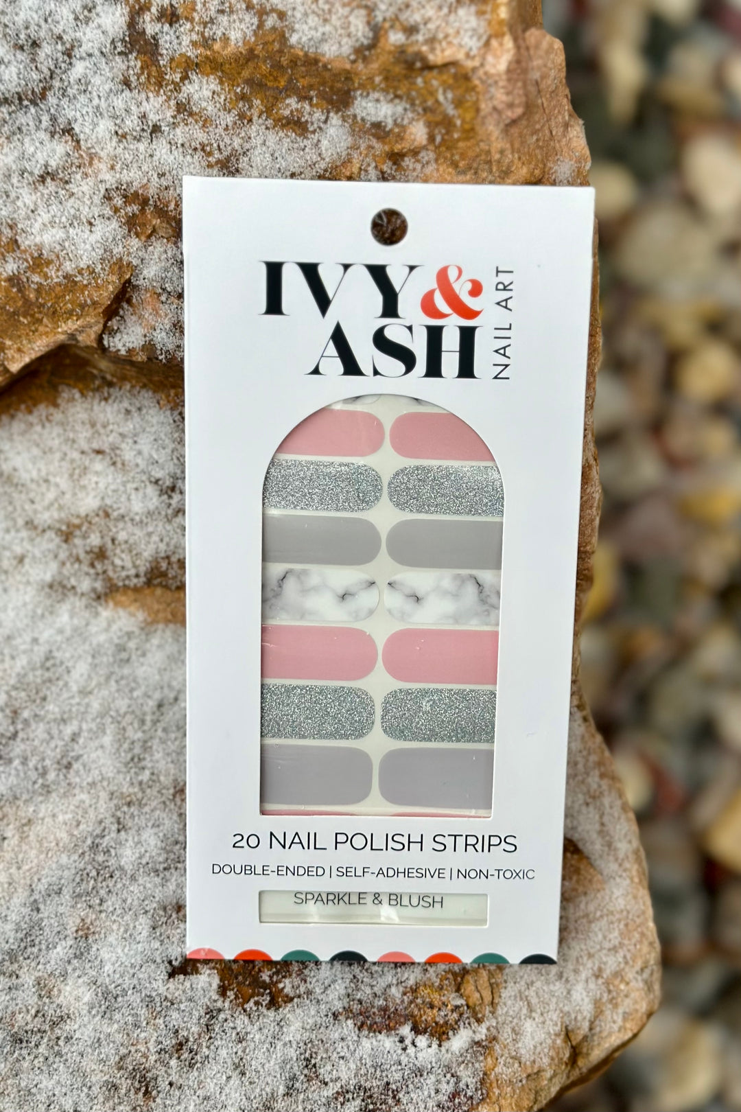 Sparkle & Blush | Nail Wrap Set