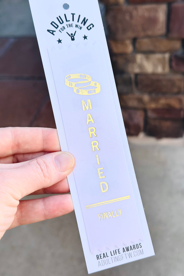 Award Ribbon: Marriage Finalist