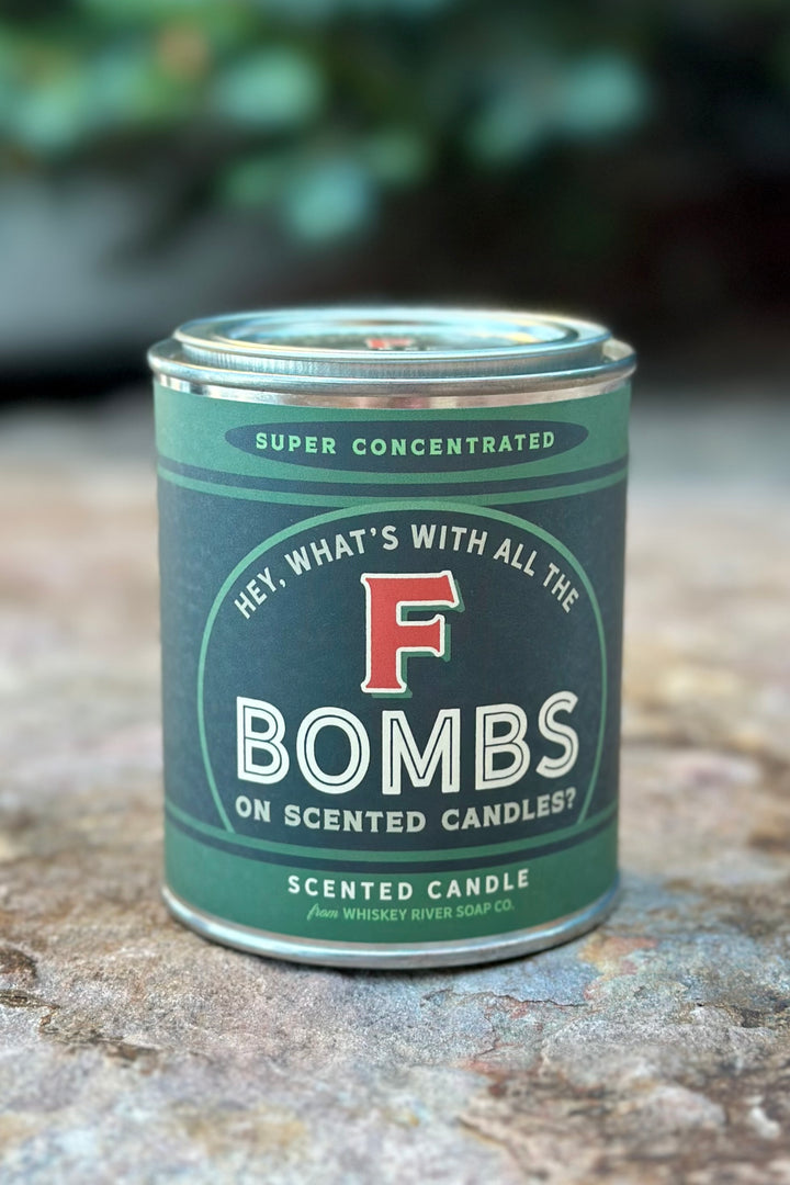 F Bombs Vintage Paint Candle