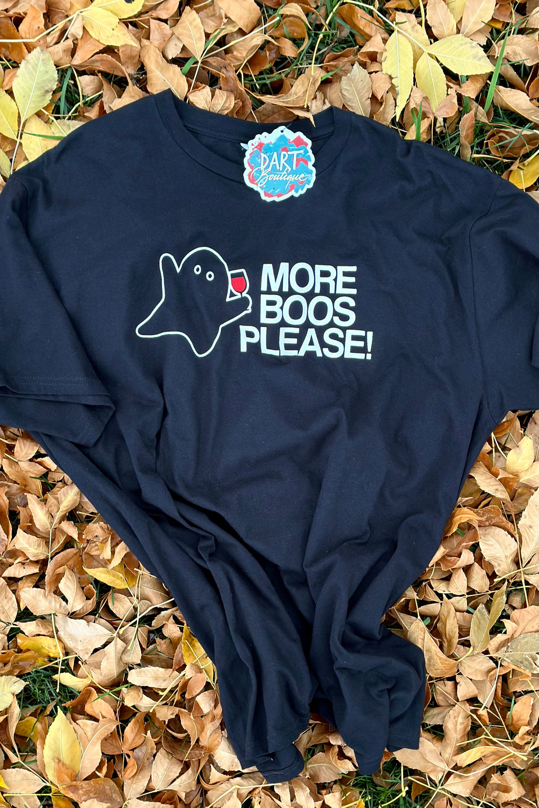 More Boos Graphic Tee - Size Small