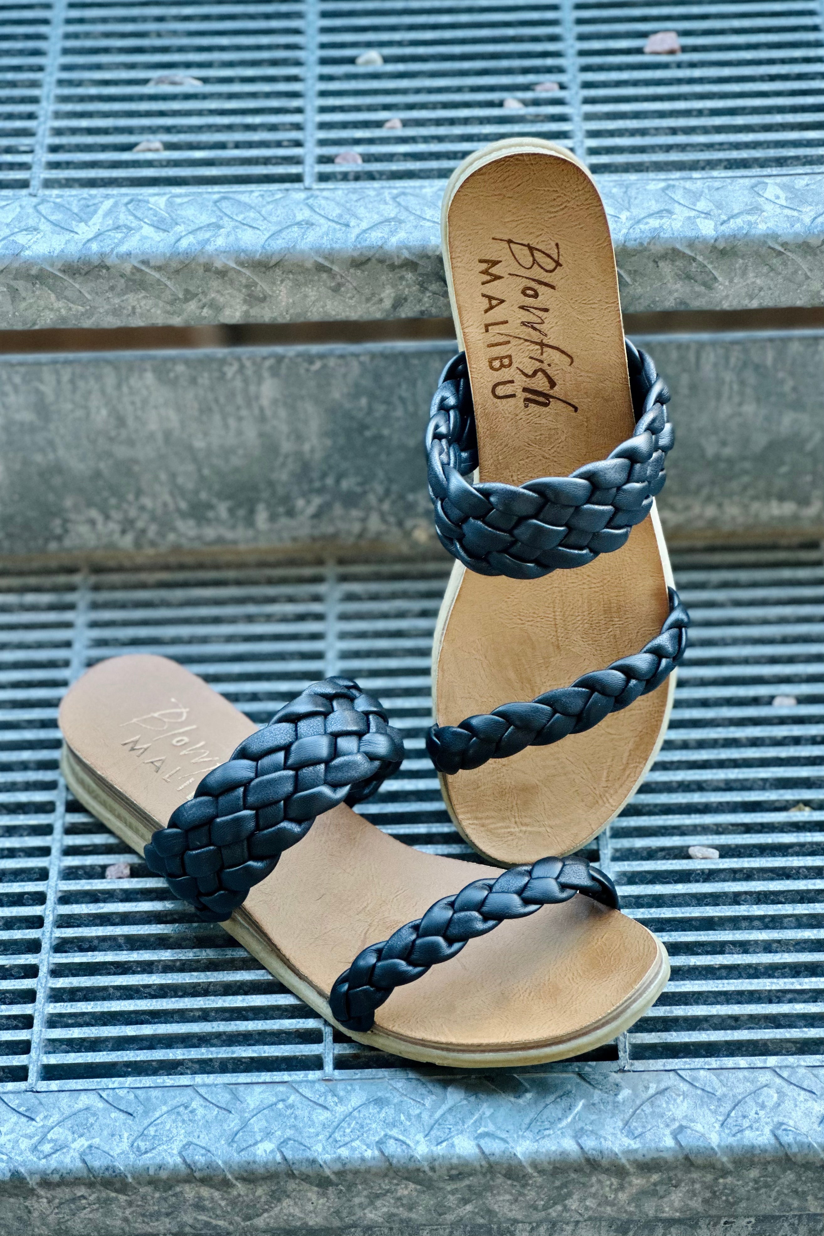 Bollini Blowfish Malibu Sandal Black DART Boutique