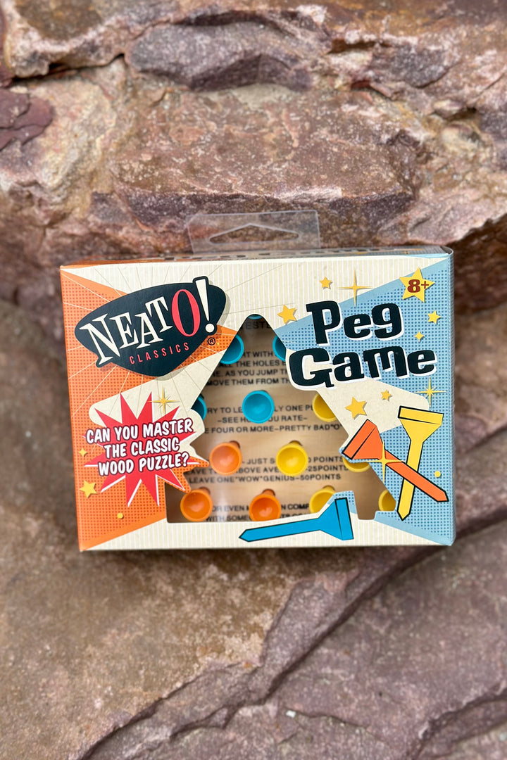 Classic Wooden Peg Game