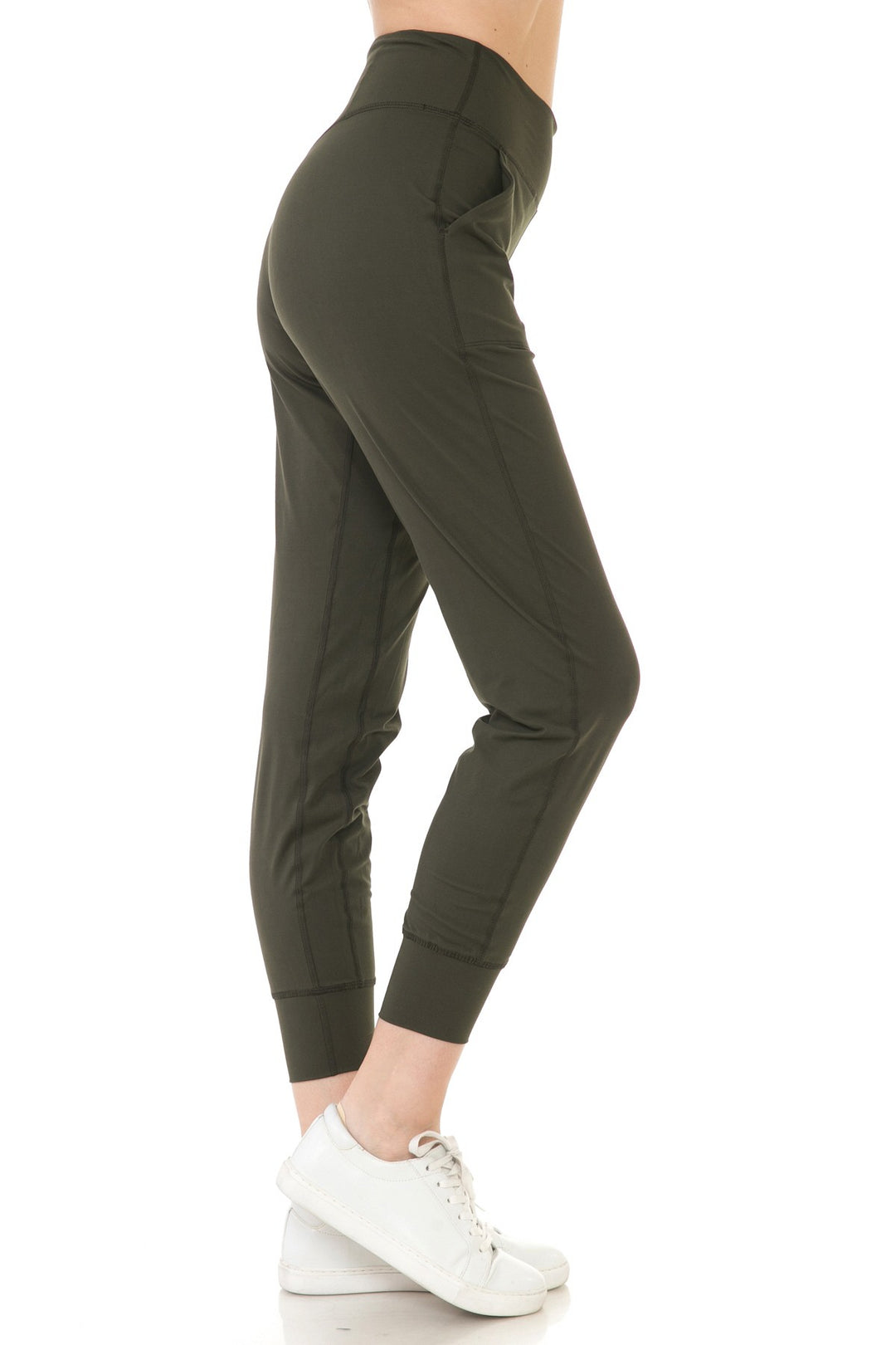 Ivy Active Joggers - Olive