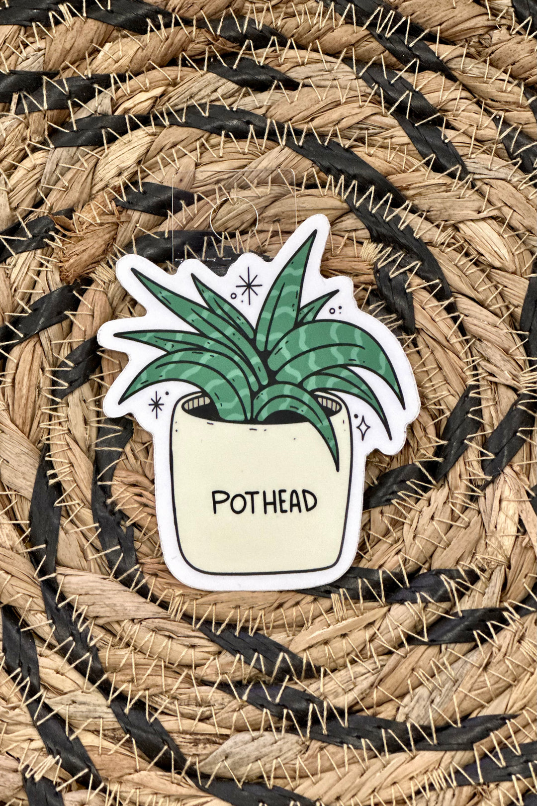 "Pothead" Sticker