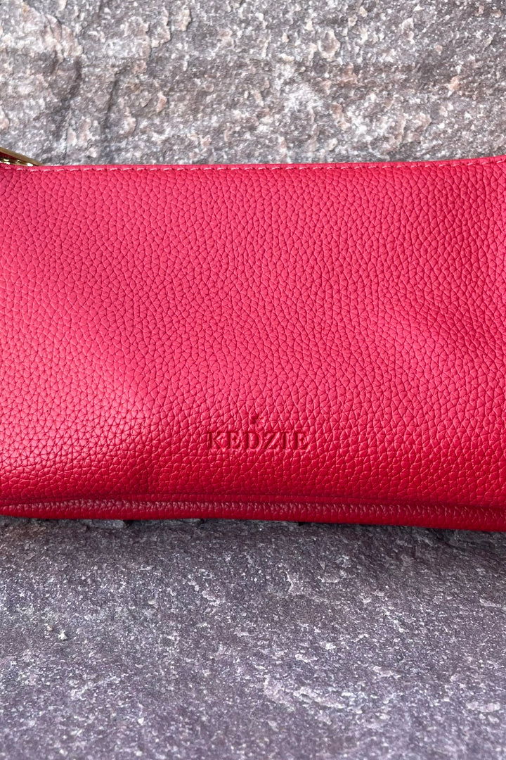 Kedzie Eclipse Convertible Wallet Crossbody - Red