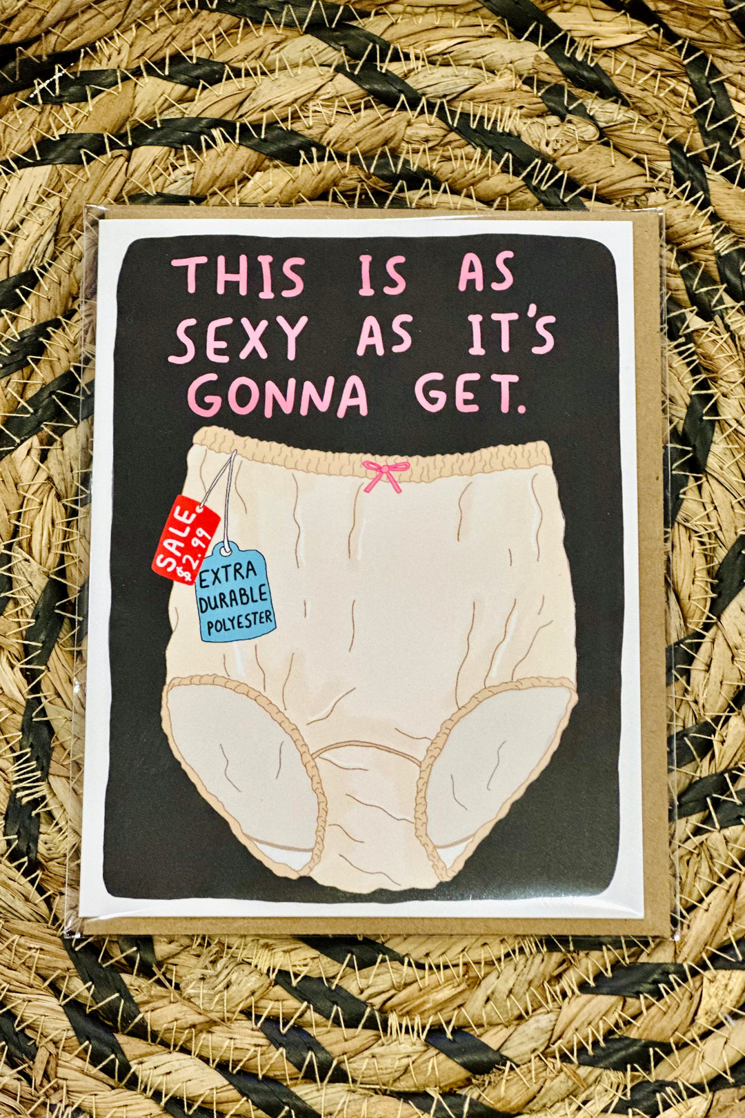 Granny Panties Love Card