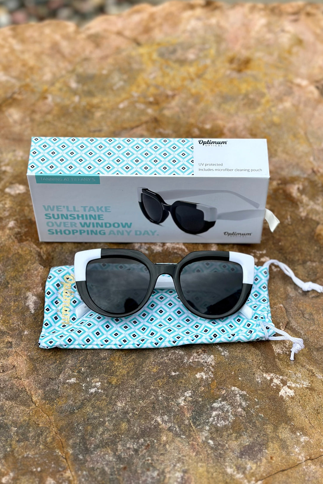 Optimum Optical Sunglasses - Tanning at Tiffany's