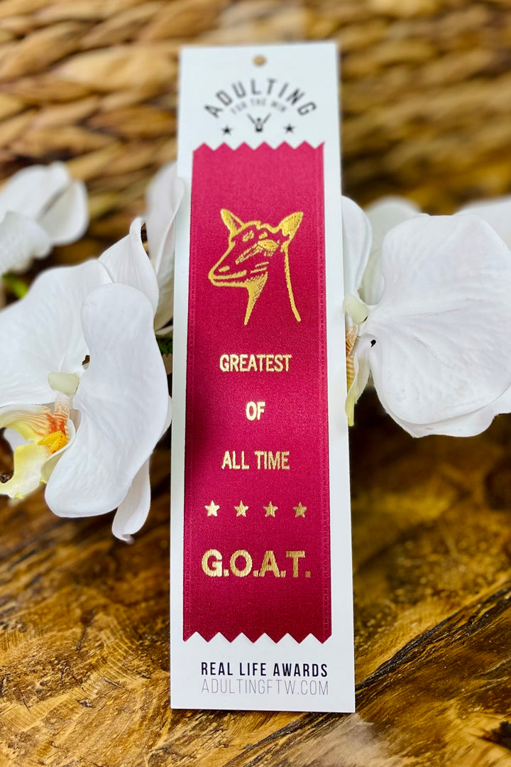 Award Ribbon: Greatest Of All Time