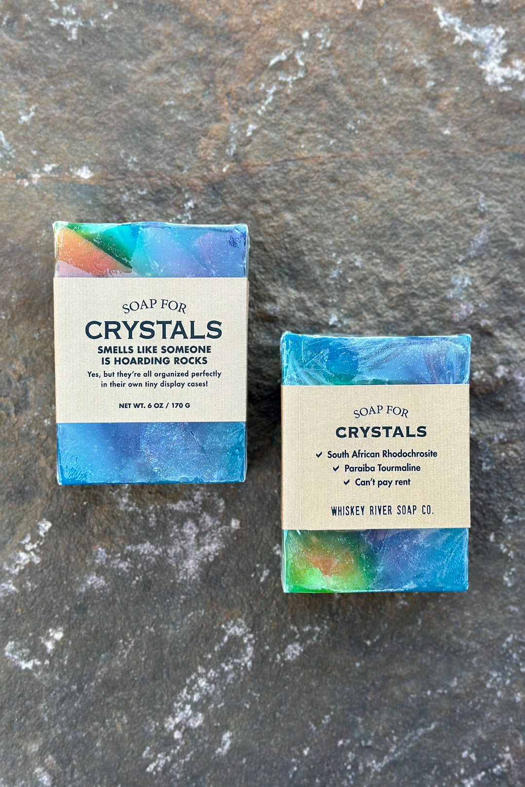 Whiskey River Bar Soap - Crystals