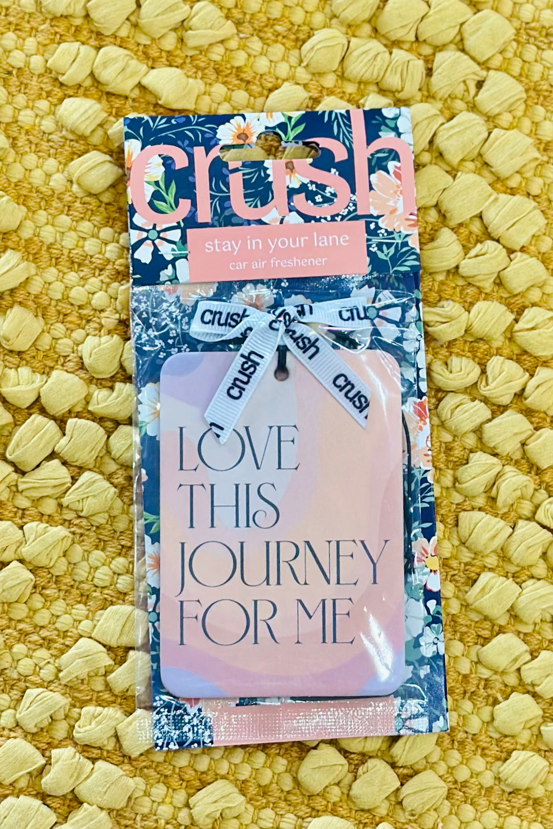 Crush Stay In Your Lane Car Air Freshener