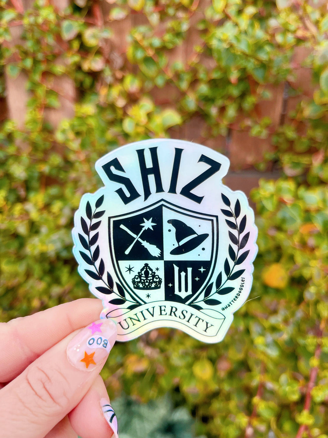 Shiz University Holographic Sticker