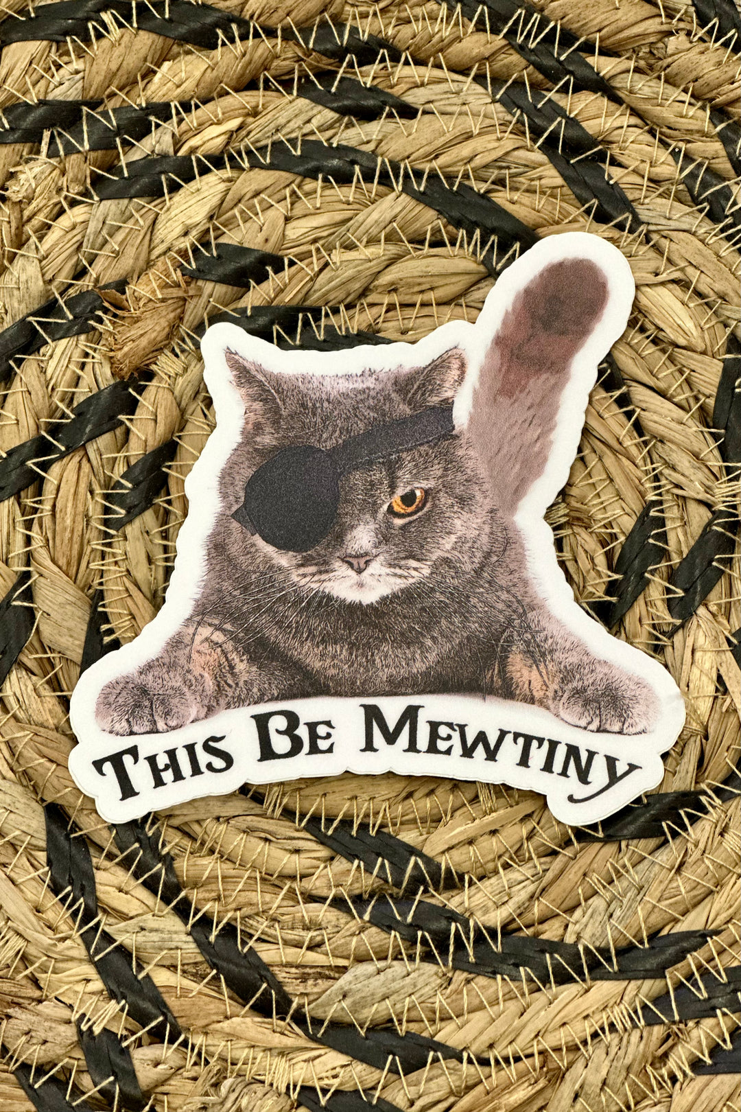Pirate Cat Sticker