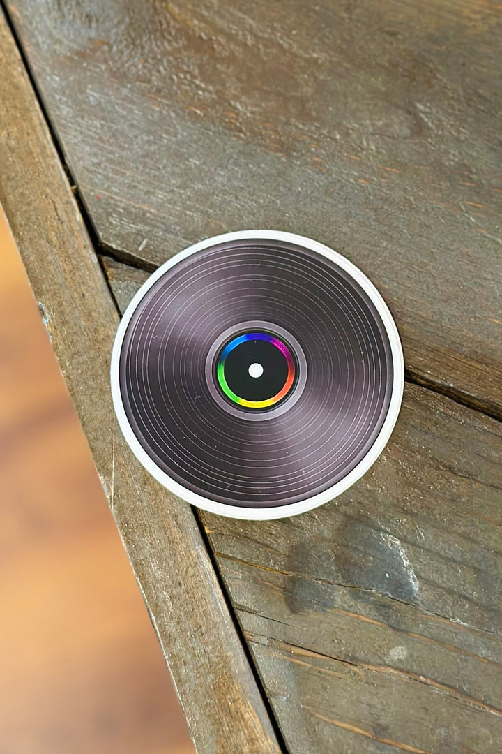 Vinyl Record Sticker