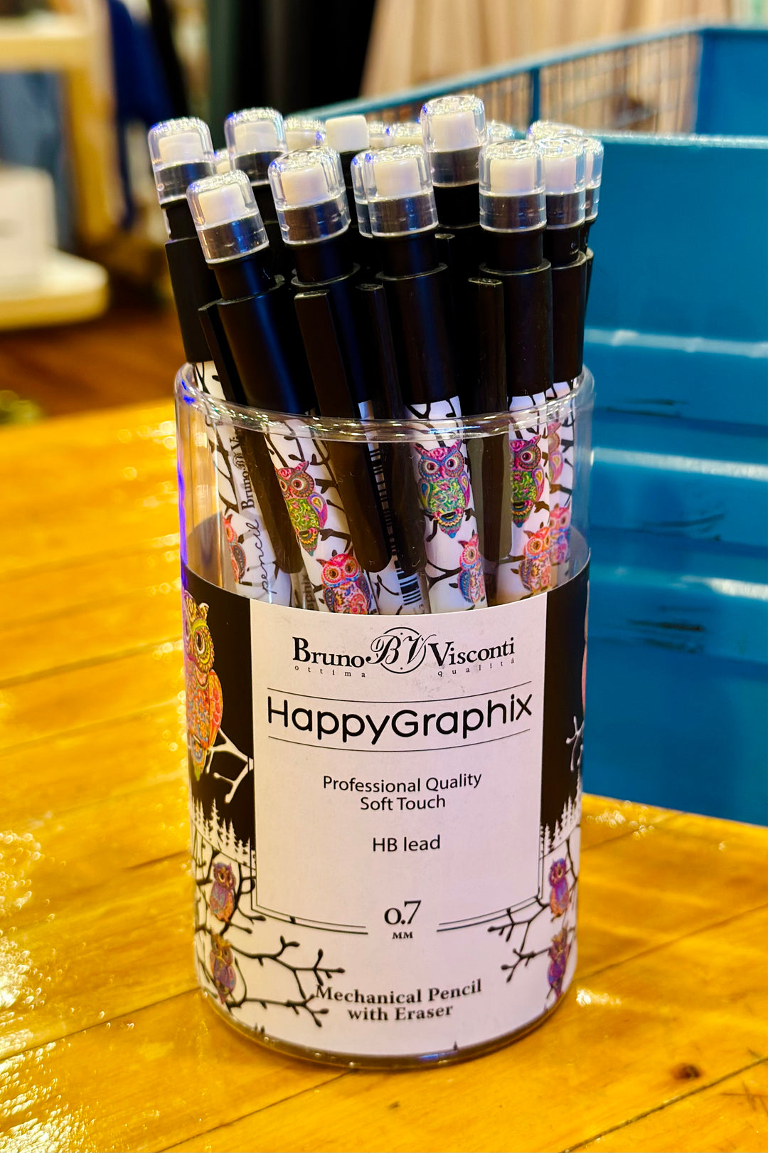 HappyGraphix Mechanical Pencil - Owl