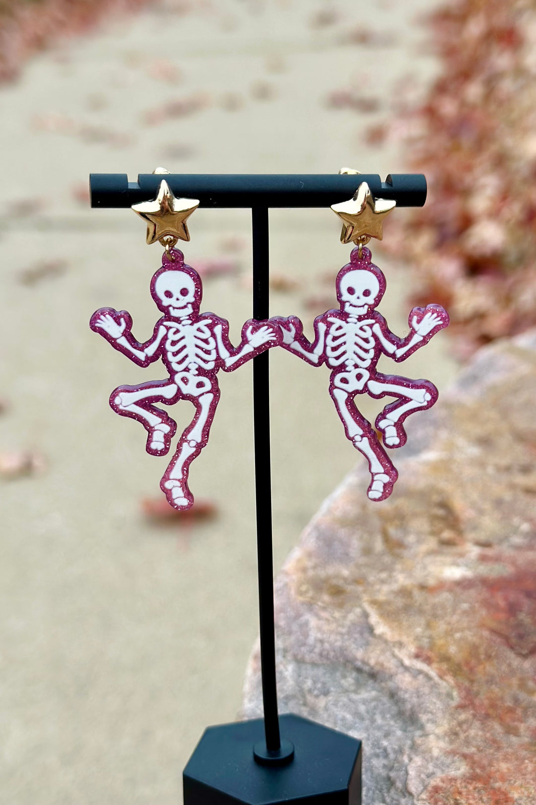 Dancing Skeleton Earrings