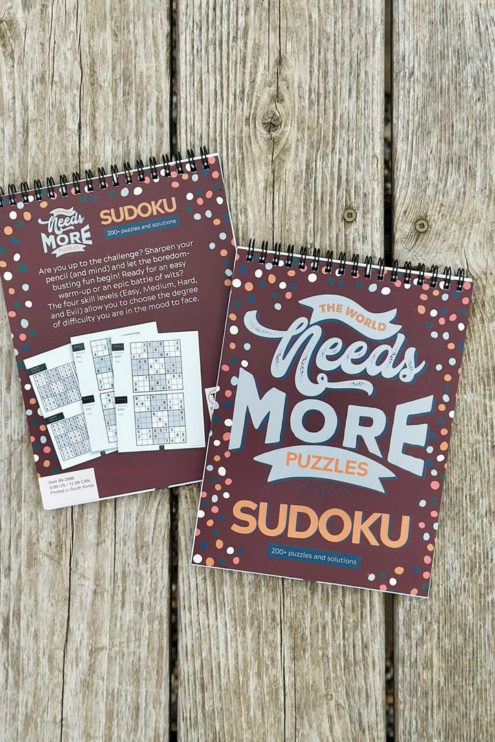 The World Needs More Sudoku Book
