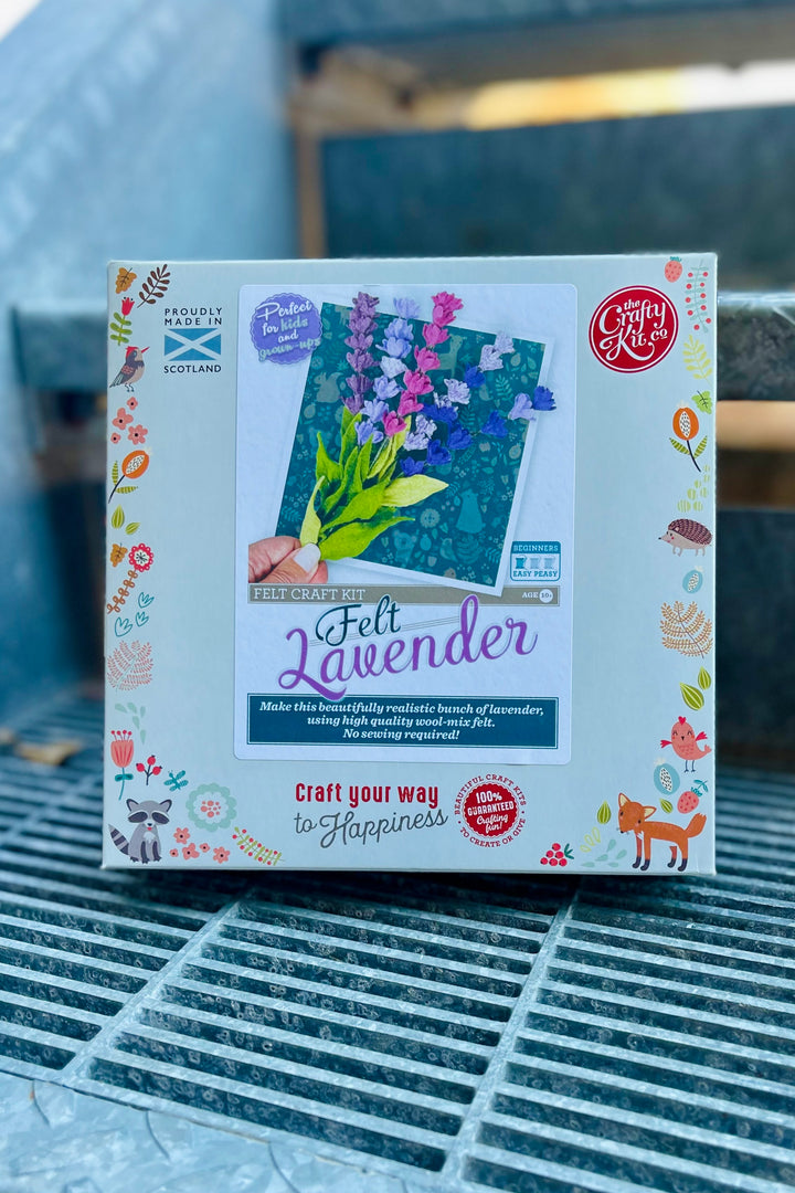 Felt Lavender Flower Craft Kit