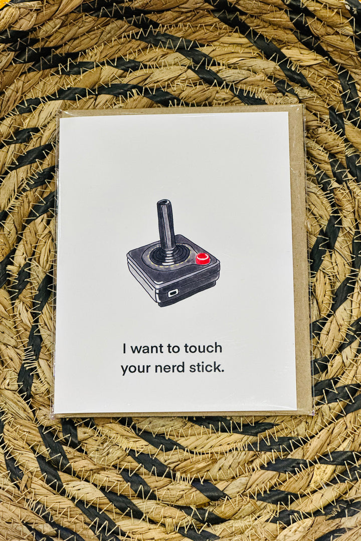 Nerd Stick Gaming Love Card
