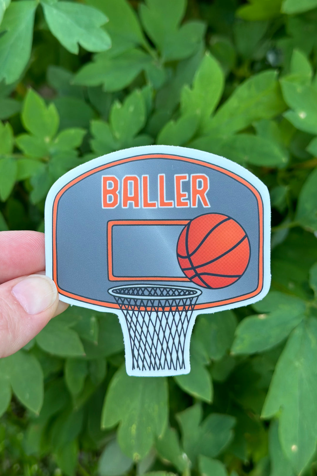 Basketball "Baller" Sticker