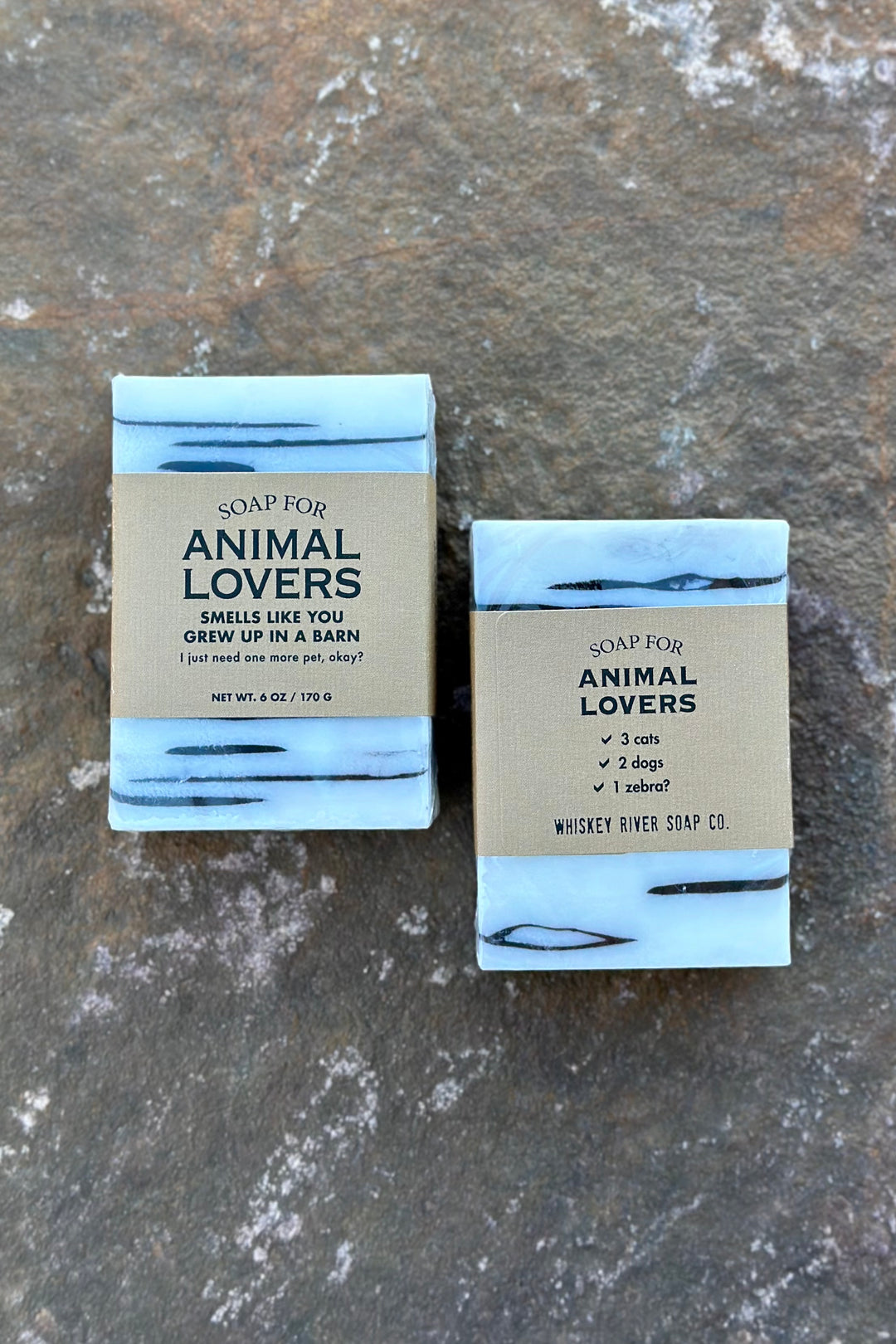 Whiskey River Bar Soap - Animal Lovers