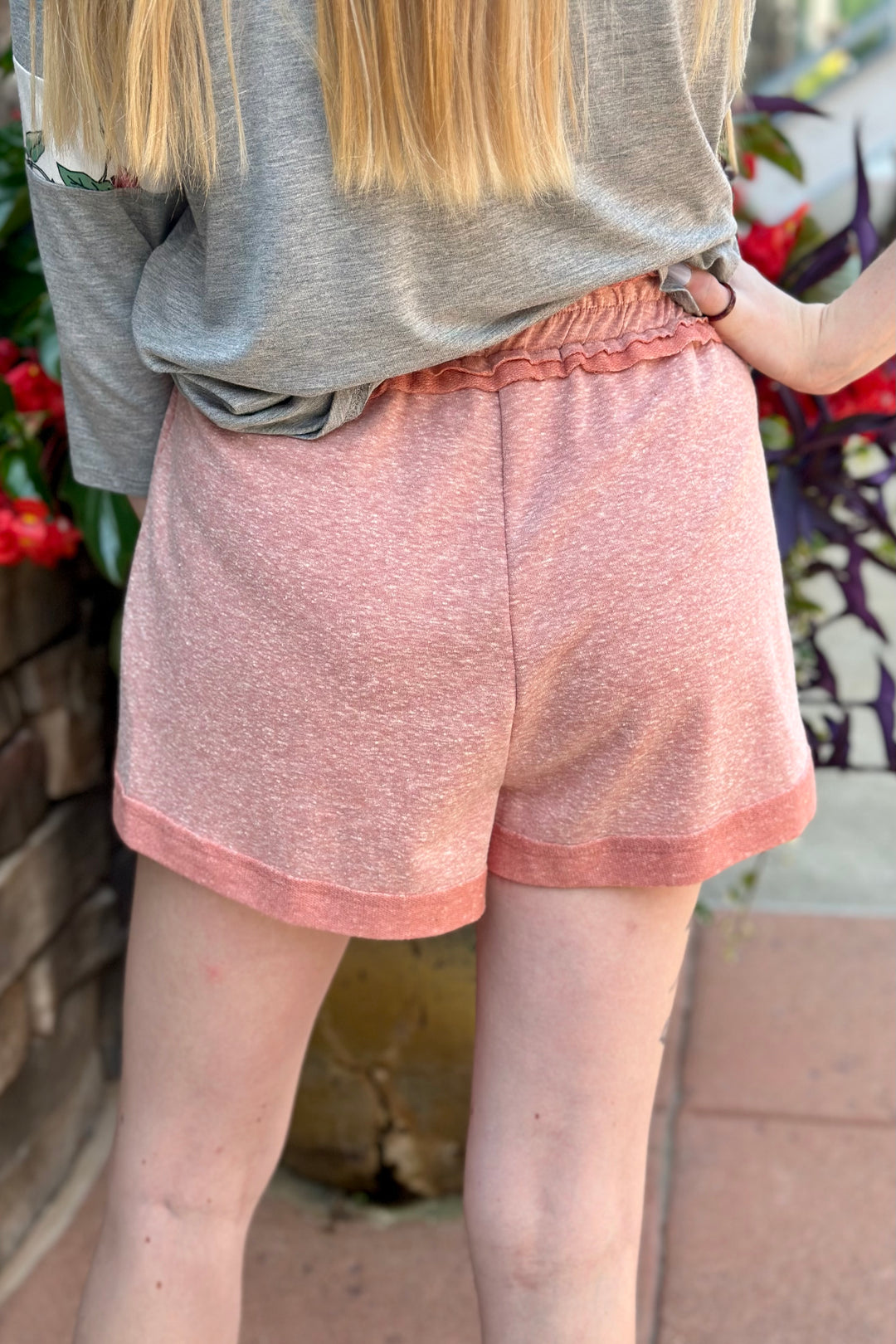 Noah Comfy Shorts - Mauve