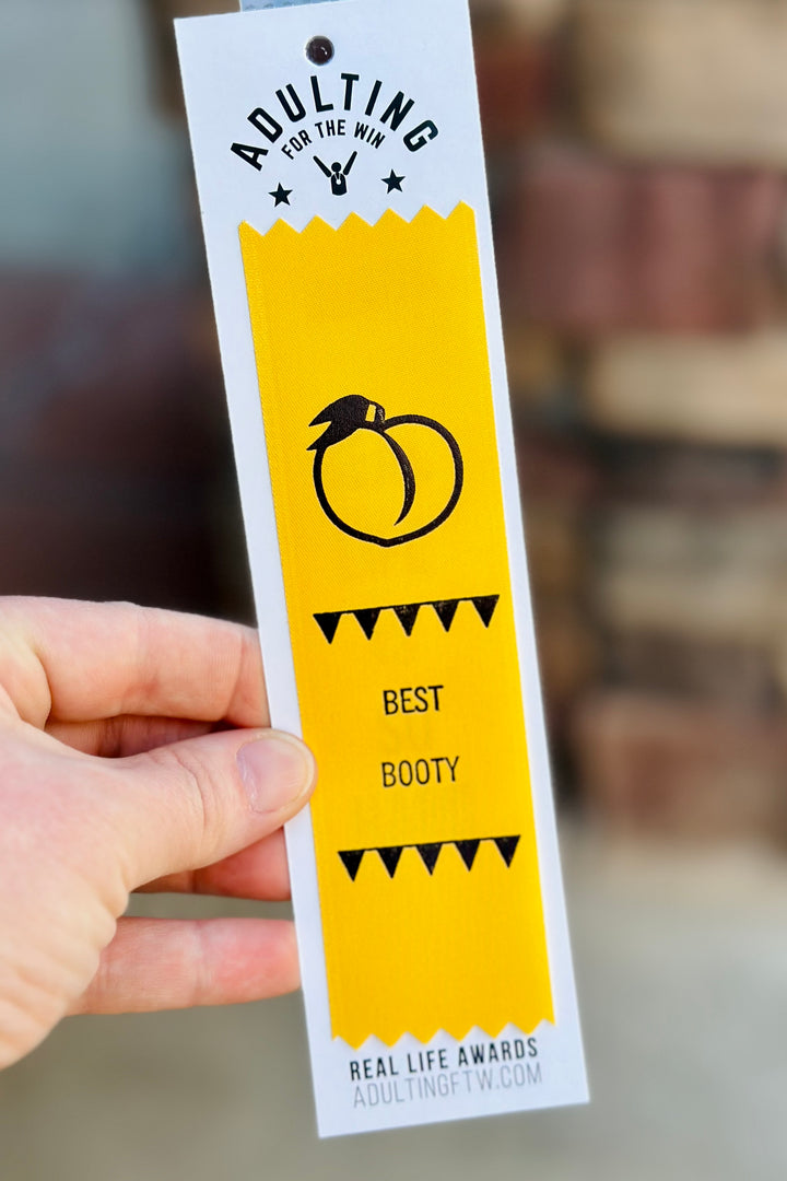 Award Ribbon: Best Booty