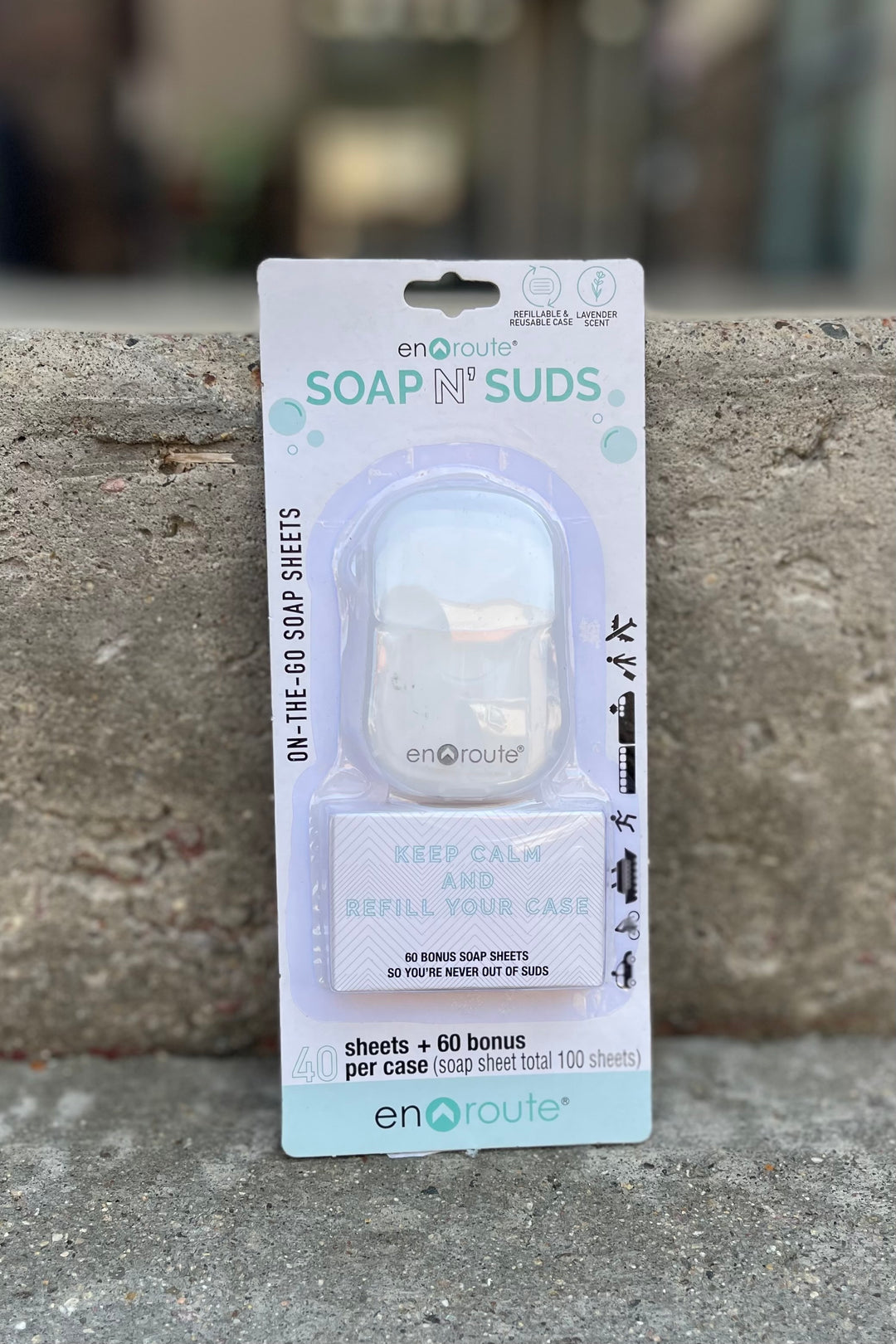 En Route Soap 'n Suds On-The-Go Soap Sheets