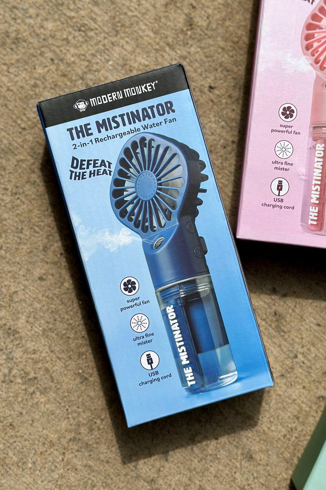 The Mistinator 2-in-1 Rechargeable Water Fan