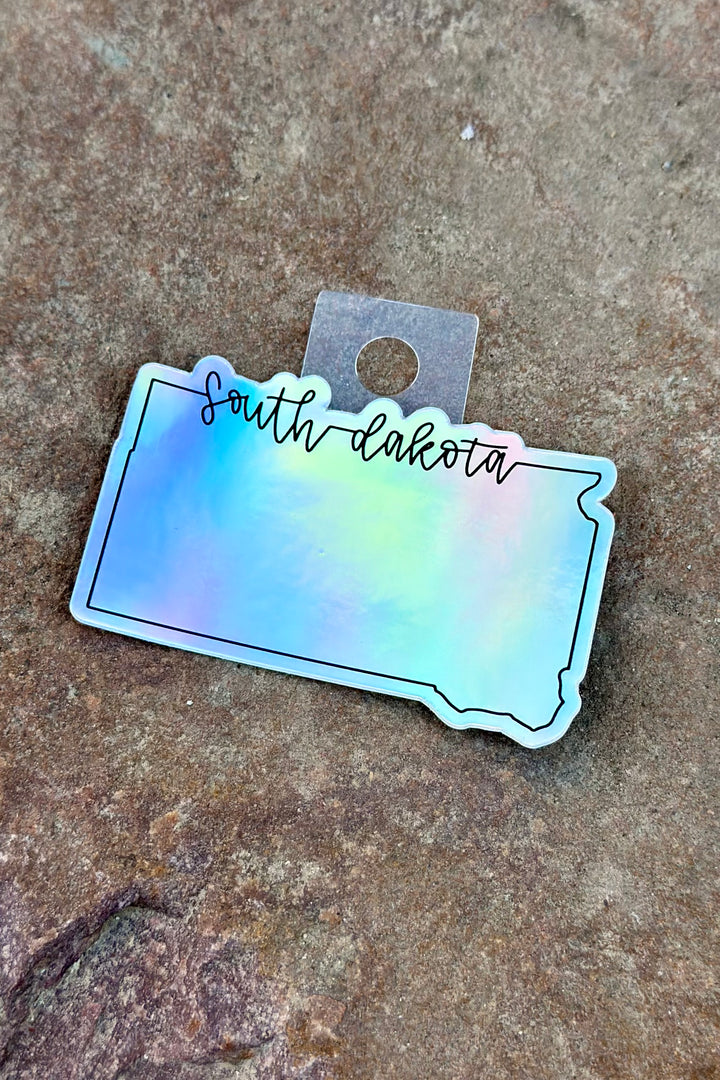 South Dakota Holographic Sticker