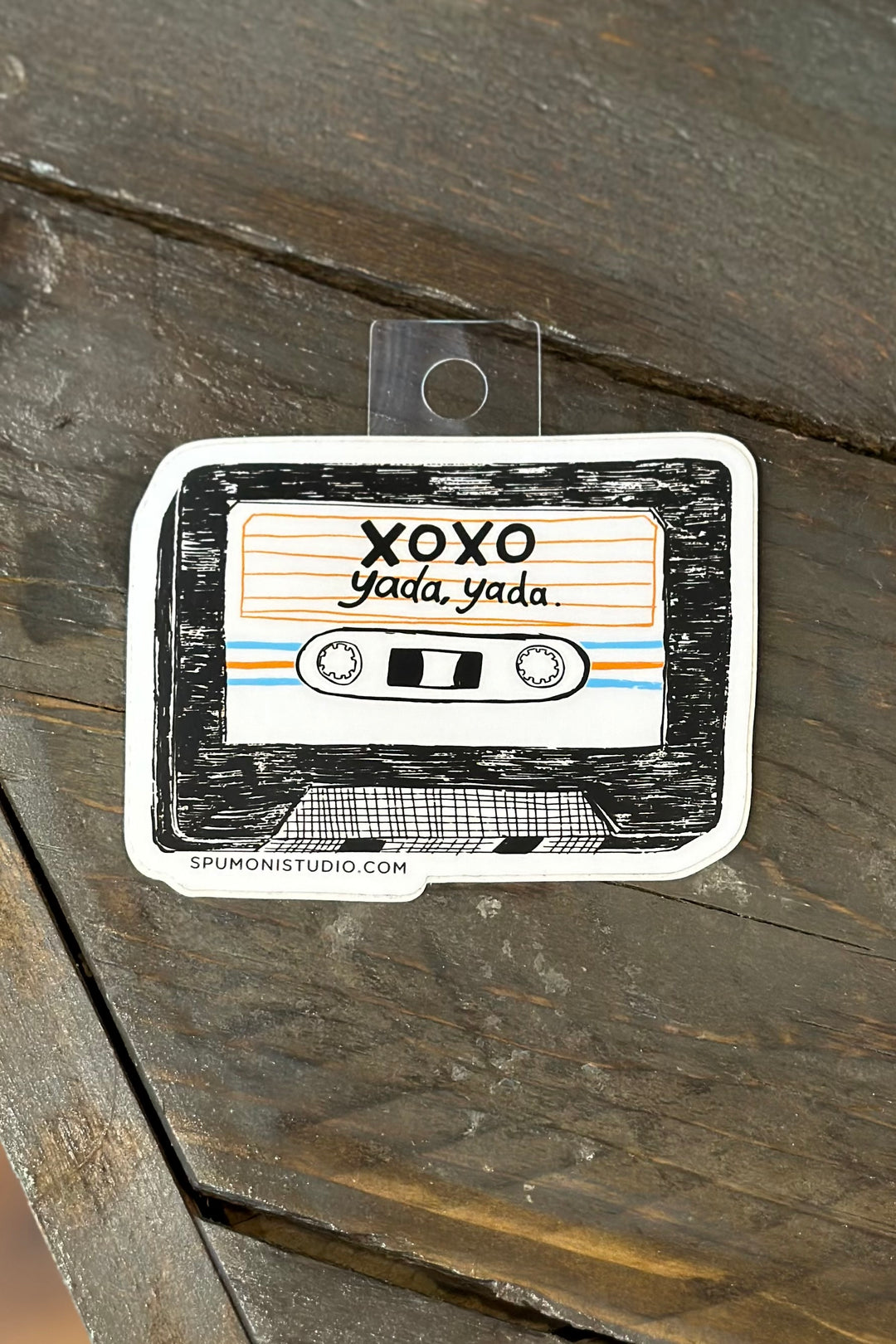 XOXO Yada Yada Mix Tape Sticker